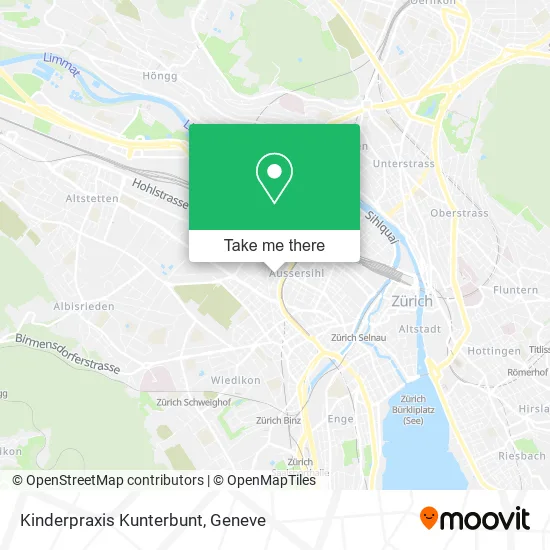 Kinderpraxis Kunterbunt map