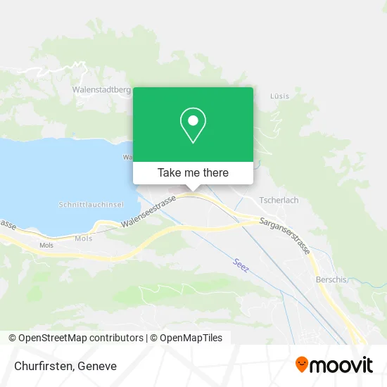Churfirsten map