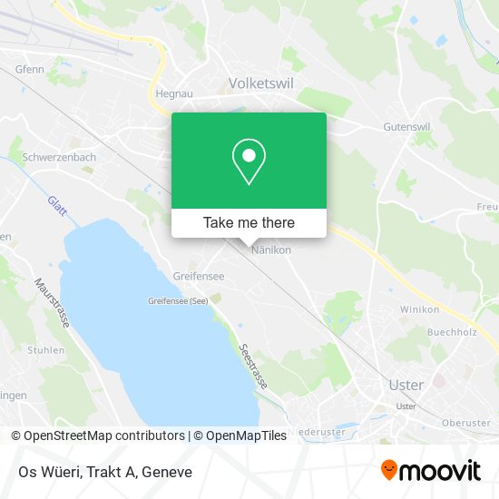 Os Wüeri, Trakt A map