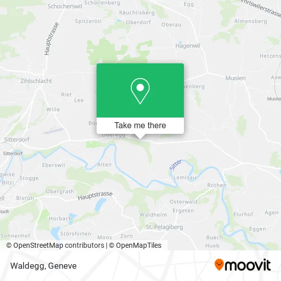 Waldegg map