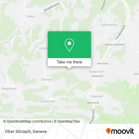 Ober Sörzach map