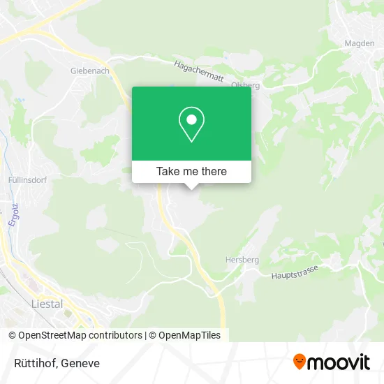 Rüttihof map