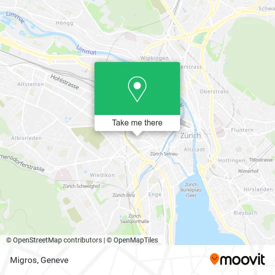 Migros map