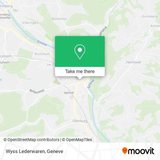 Wyss Lederwaren map