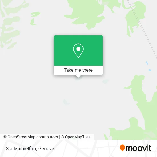 Spillauibielfirn map