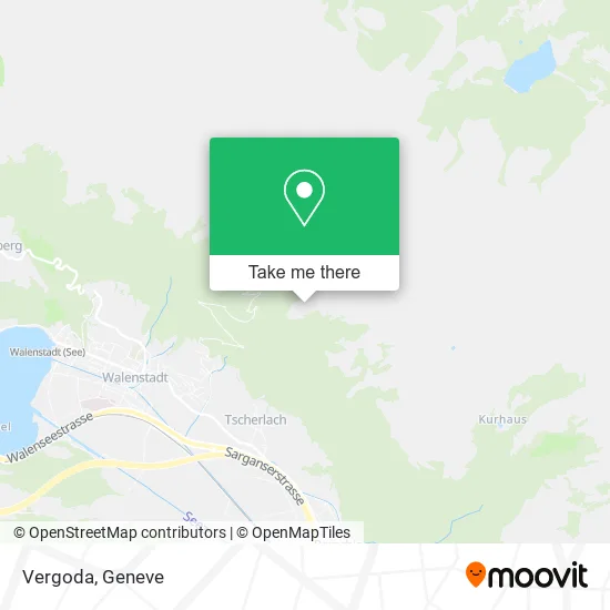 Vergoda map