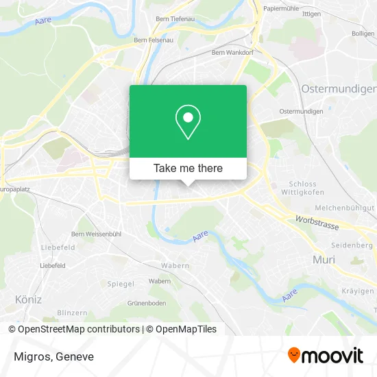 Migros map