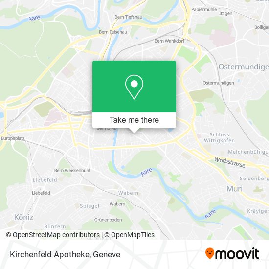 Kirchenfeld Apotheke map
