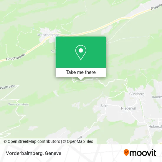 Vorderbalmberg map