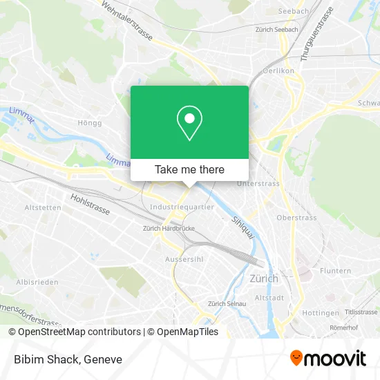 Bibim Shack map