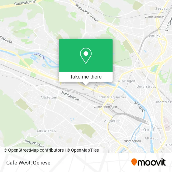 Café West map