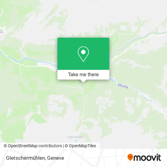 Gletschermühlen map