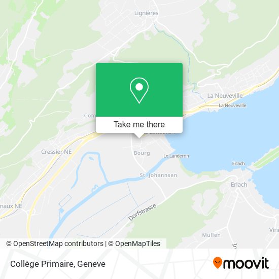 Collège Primaire map