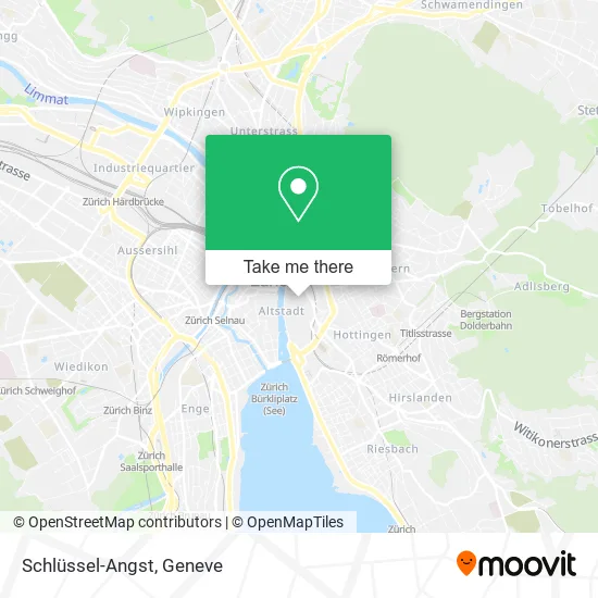 Schlüssel-Angst map