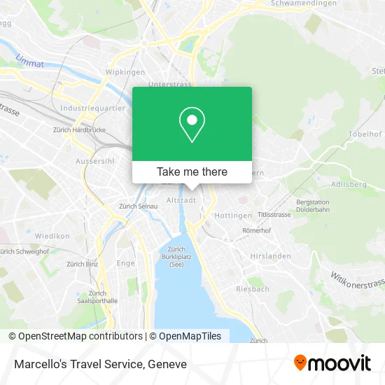 Marcello's Travel Service map