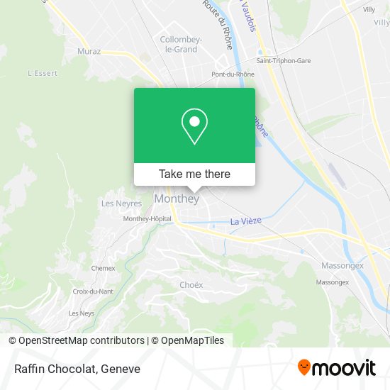 Raffin Chocolat map