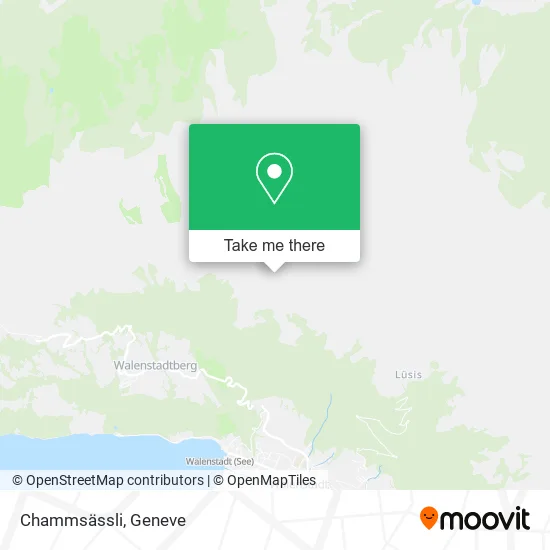 Chammsässli map