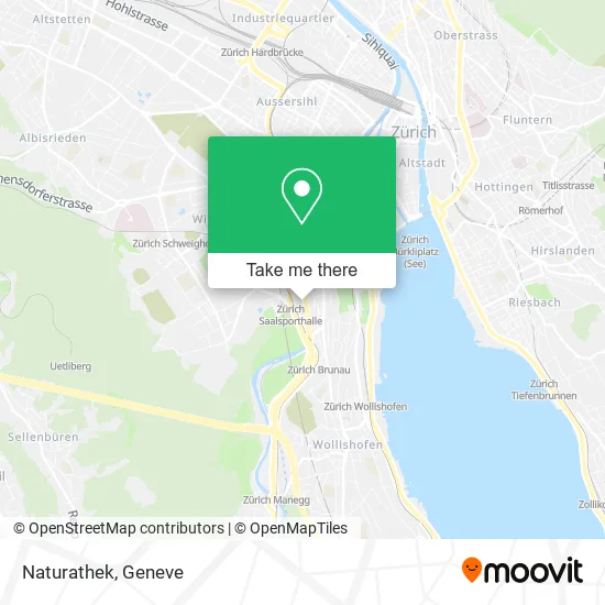 Naturathek map