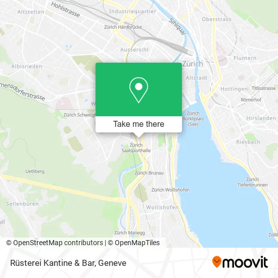 Rüsterei Kantine & Bar map