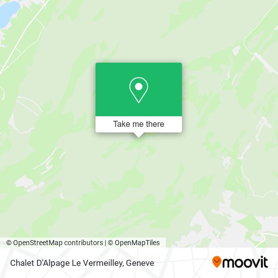Chalet D'Alpage Le Vermeilley map