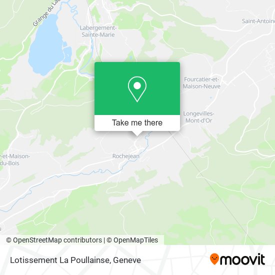 Lotissement La Poullainse map