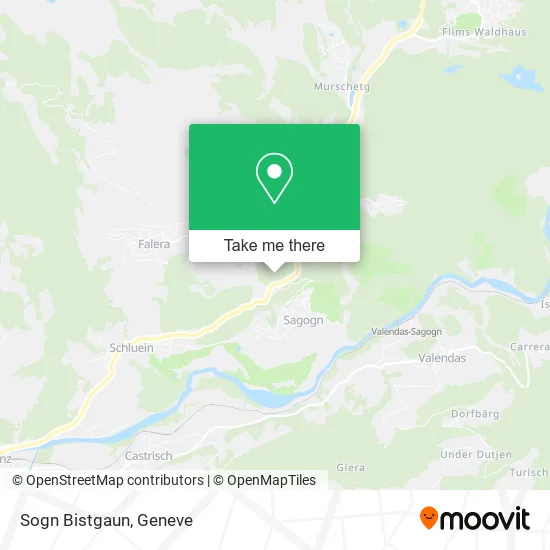 Sogn Bistgaun map