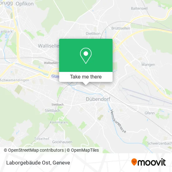 Laborgebäude Ost map