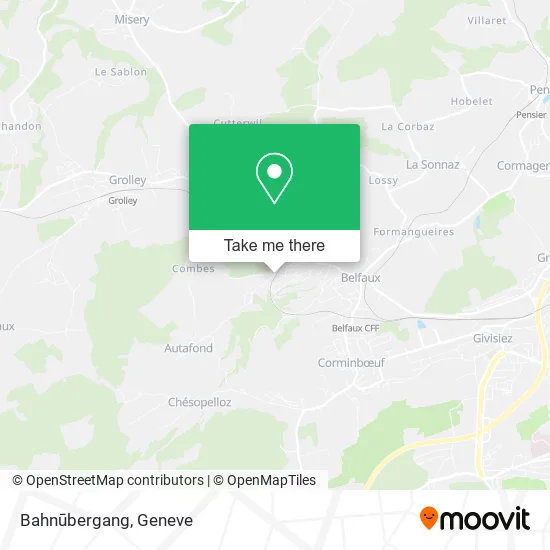Bahnūbergang plan