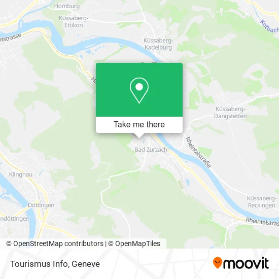 Tourismus Info map