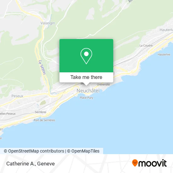 Catherine A. map