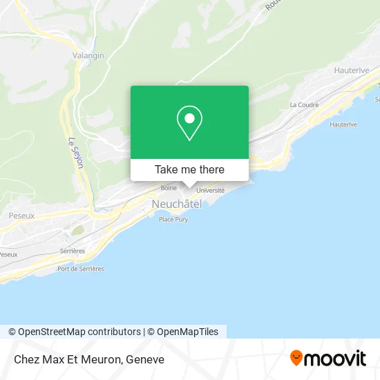 Chez Max Et Meuron plan