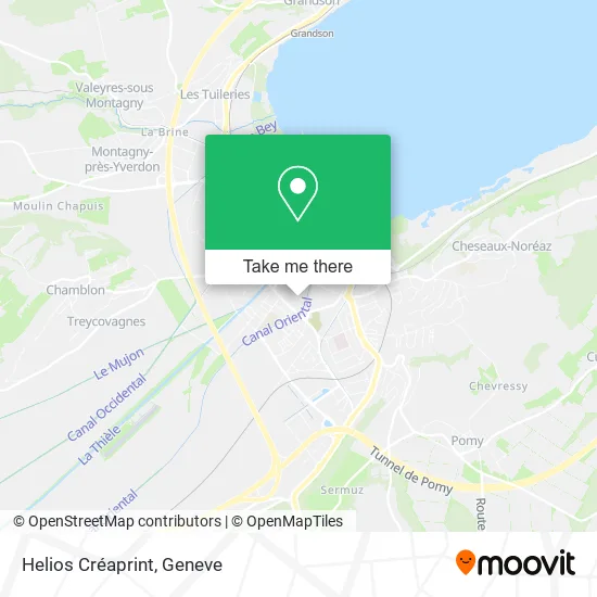 Helios Créaprint map