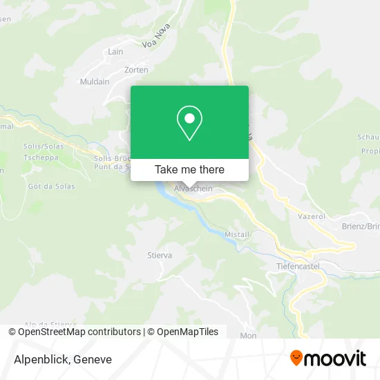 Alpenblick map