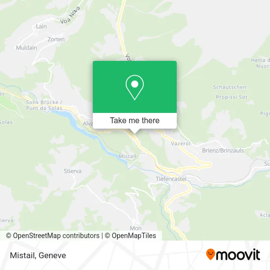 Mistail map