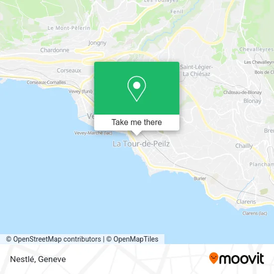 Nestlé map