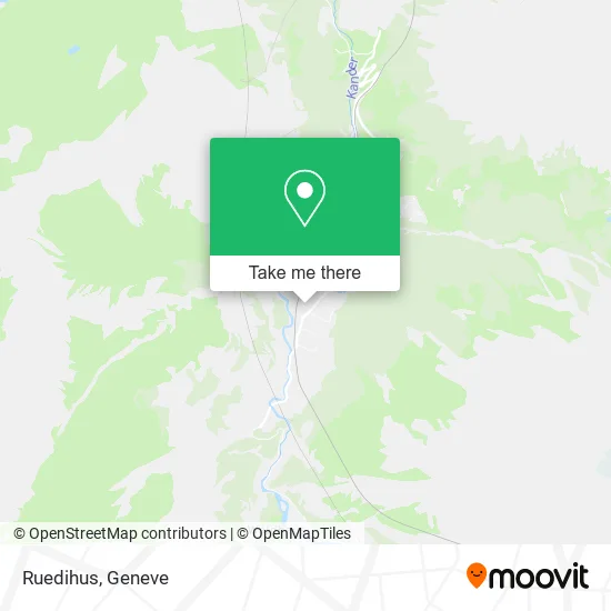 Ruedihus map