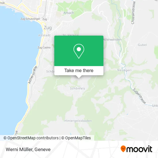 Werni Müller map
