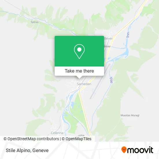 Stile Alpino map