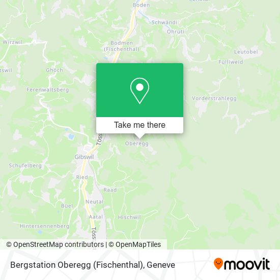 Bergstation Oberegg (Fischenthal) map