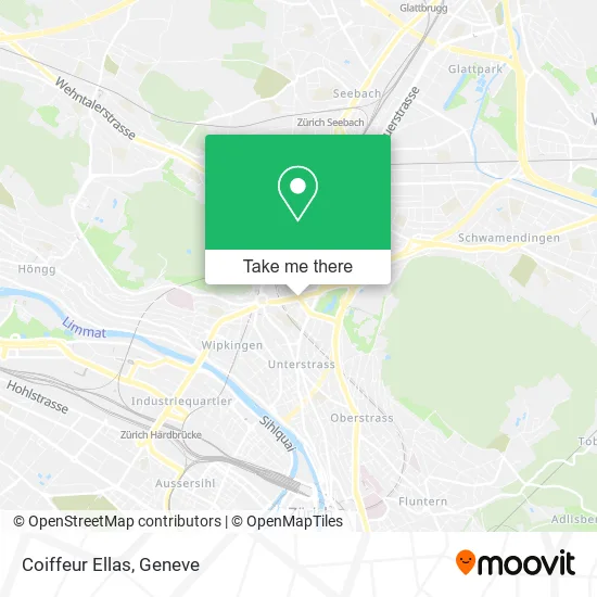 Coiffeur Ellas map
