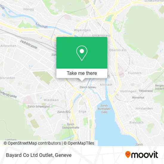 Bayard Co Ltd Outlet map