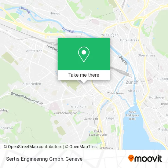Sertis Engineering Gmbh map