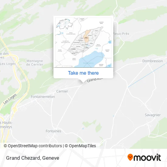 Grand Chezard map