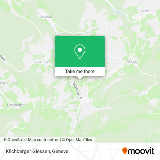 Kilchberger Giessen map