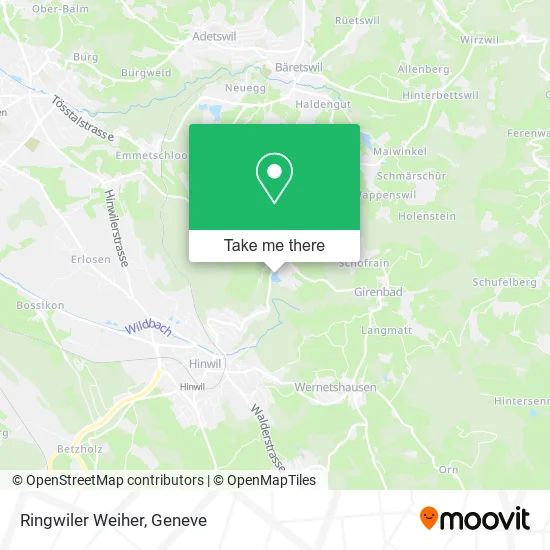 Ringwiler Weiher map