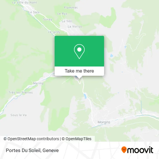 Portes Du Soleil map