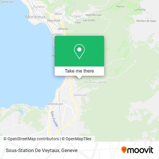 Sous-Station De Veytaux map