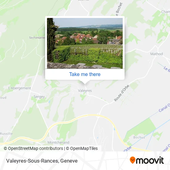 Valeyres-Sous-Rances map