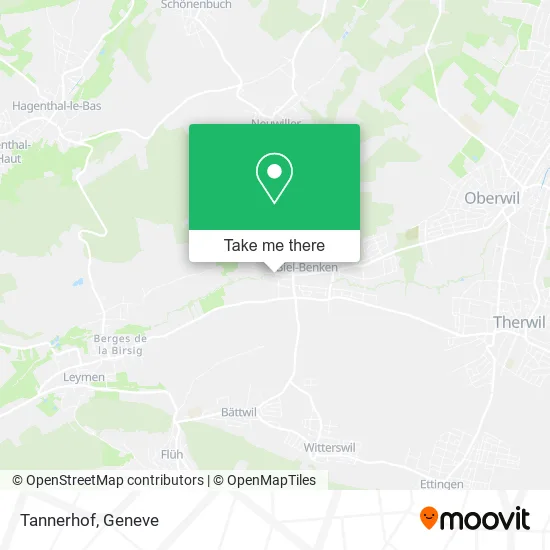 Tannerhof map