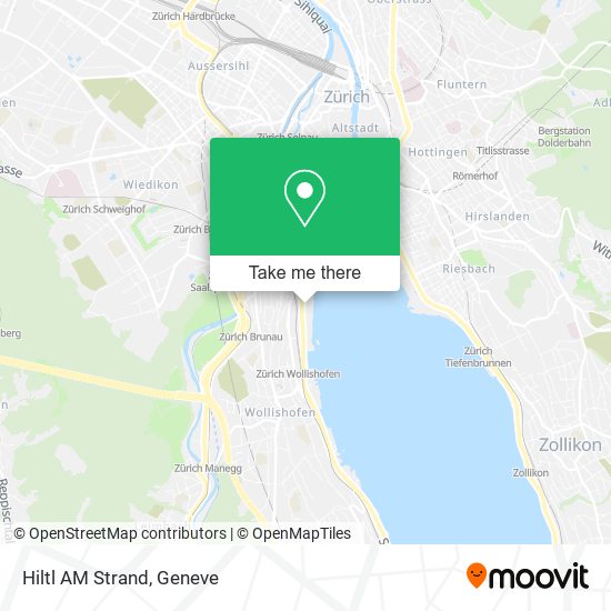 Hiltl AM Strand map